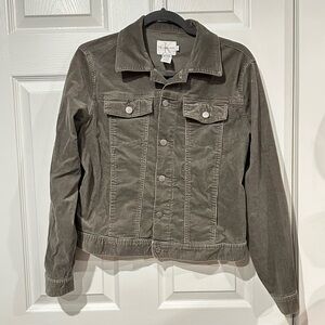 Calvin Klein Jeans Green Corduroy Jacket Women’s size Medium
